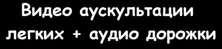 Видео аускультации легких + аудио дорожки
