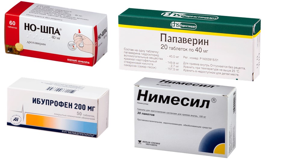 Обезболивающие при воспалении в мочевом